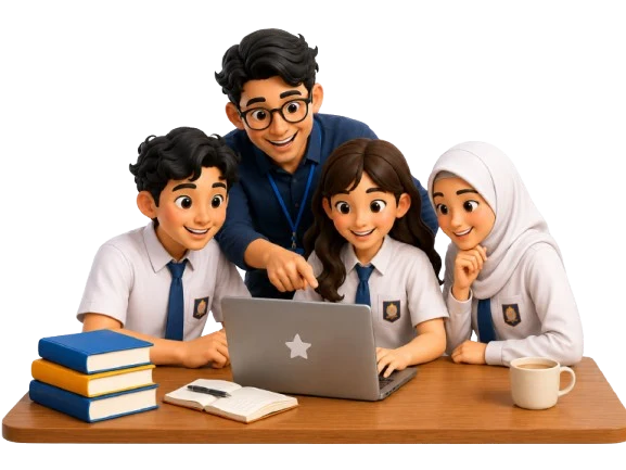Siswa dan guru mengikuti Try Out TKA Jawa Tengah 2026